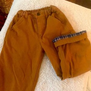 Brand new Carhart pants. Flannel lined.